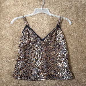 Forever 21 Leopard Tank